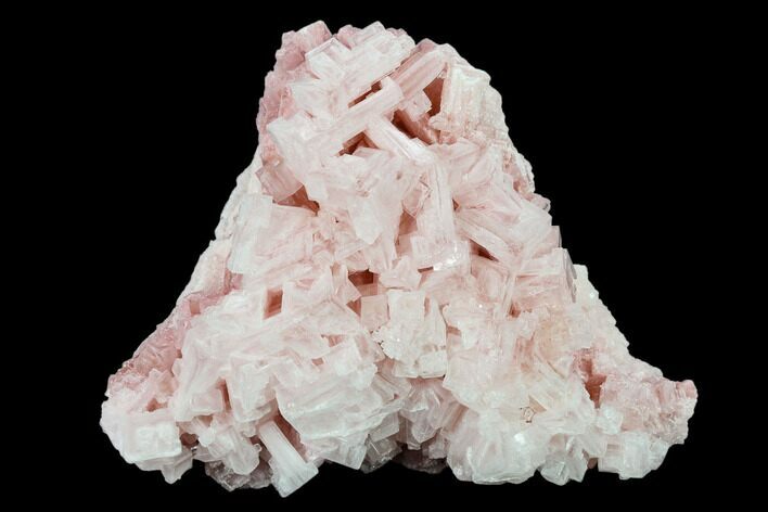 Pink Halite Crystal Plate - Trona, California #133599